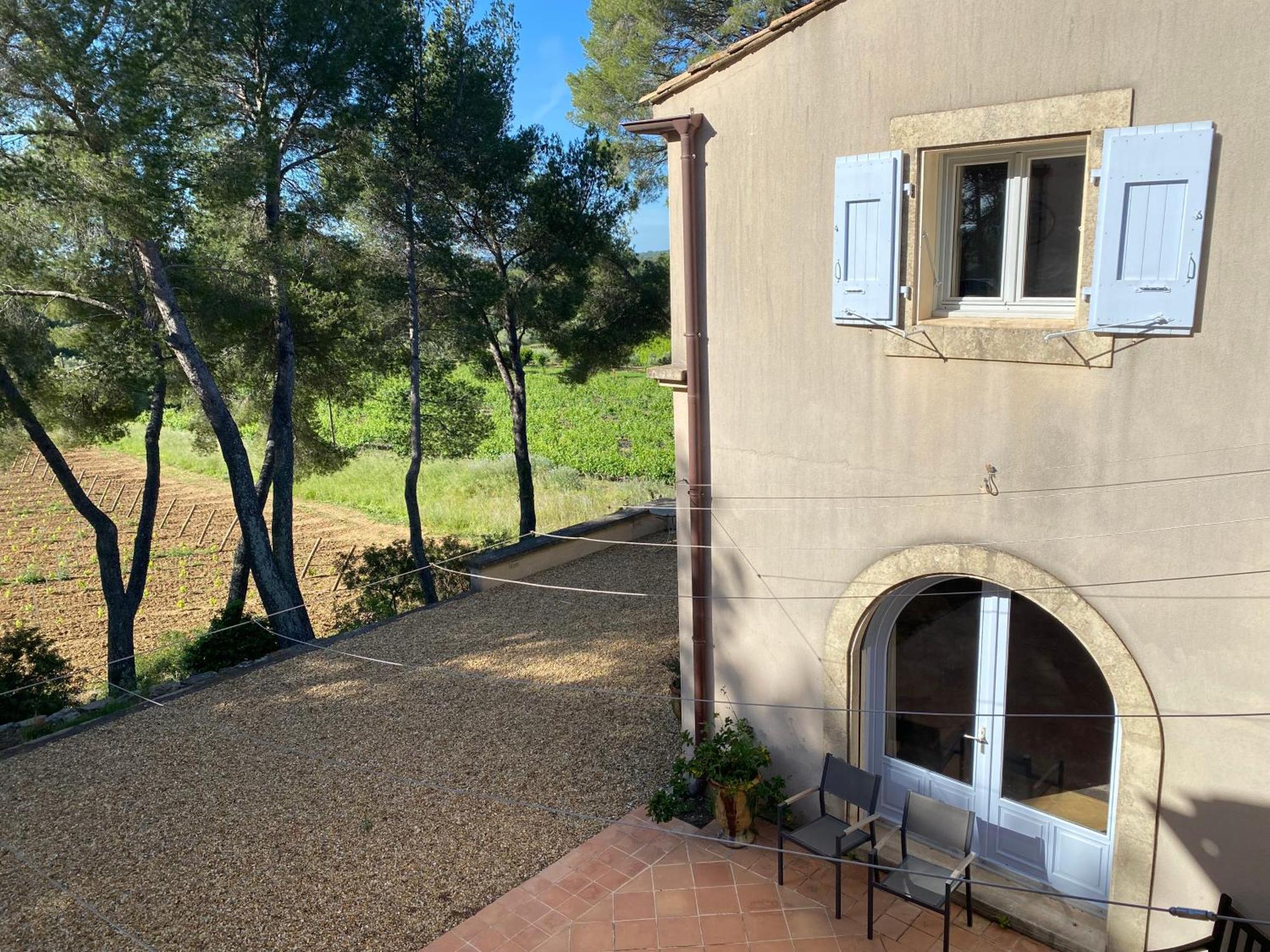 לינה וארוחת בוקר Villeveyrac Domaine De Fondouce מראה חיצוני תמונה